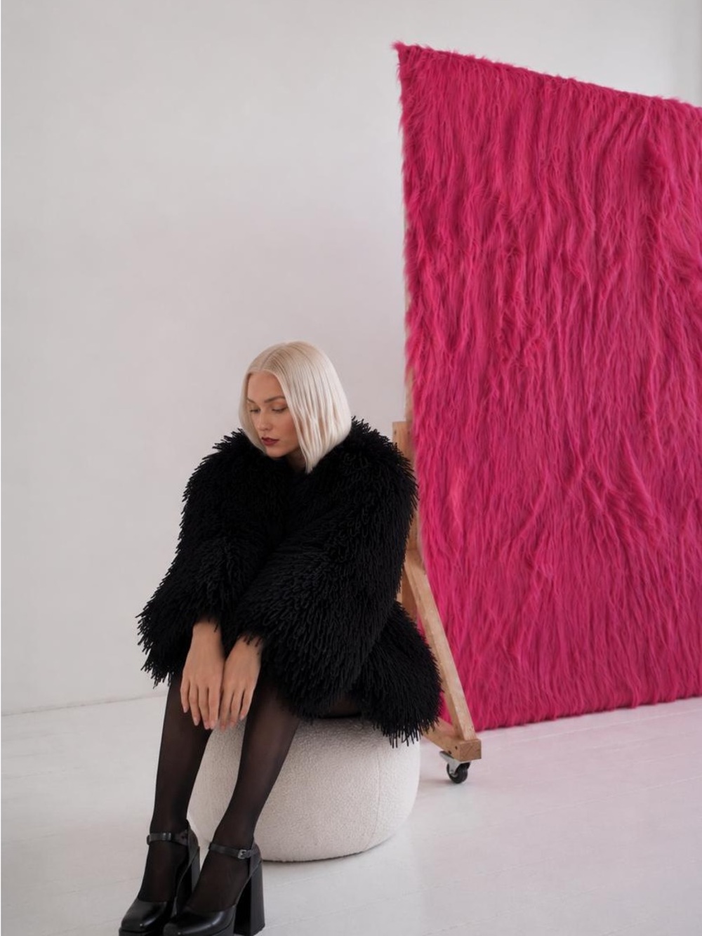 Handmade Custom Fur Coat - Picture 3 of 5